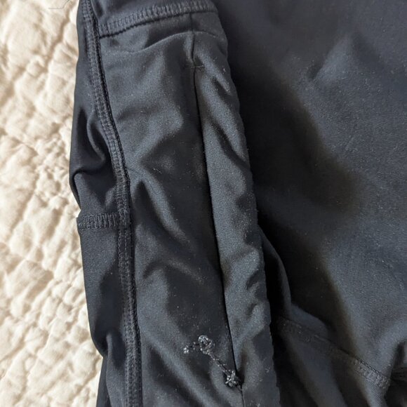 Salomon Women's Black Under Ski Leggings Reflective Pants Size M - Picture 6 of 7